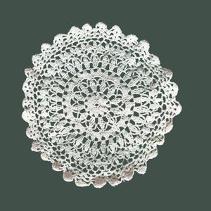White Crochet Doily